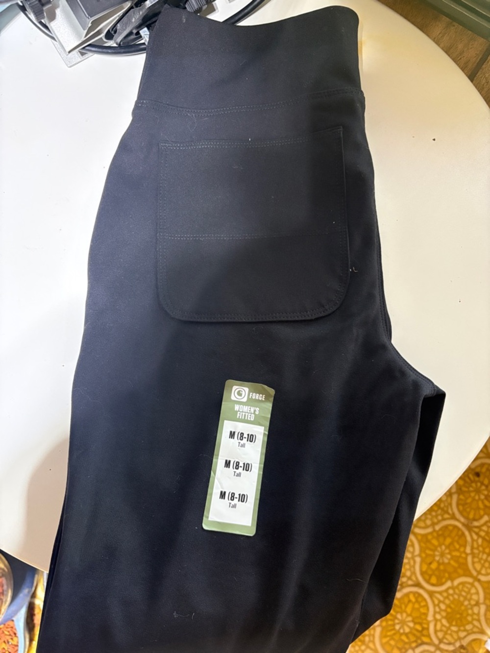 Carhartt Women's Black Leggings with Front Pocket